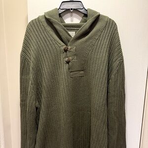 Duluth Trading Brigadier Shawl Collar Sweater, 2XLT